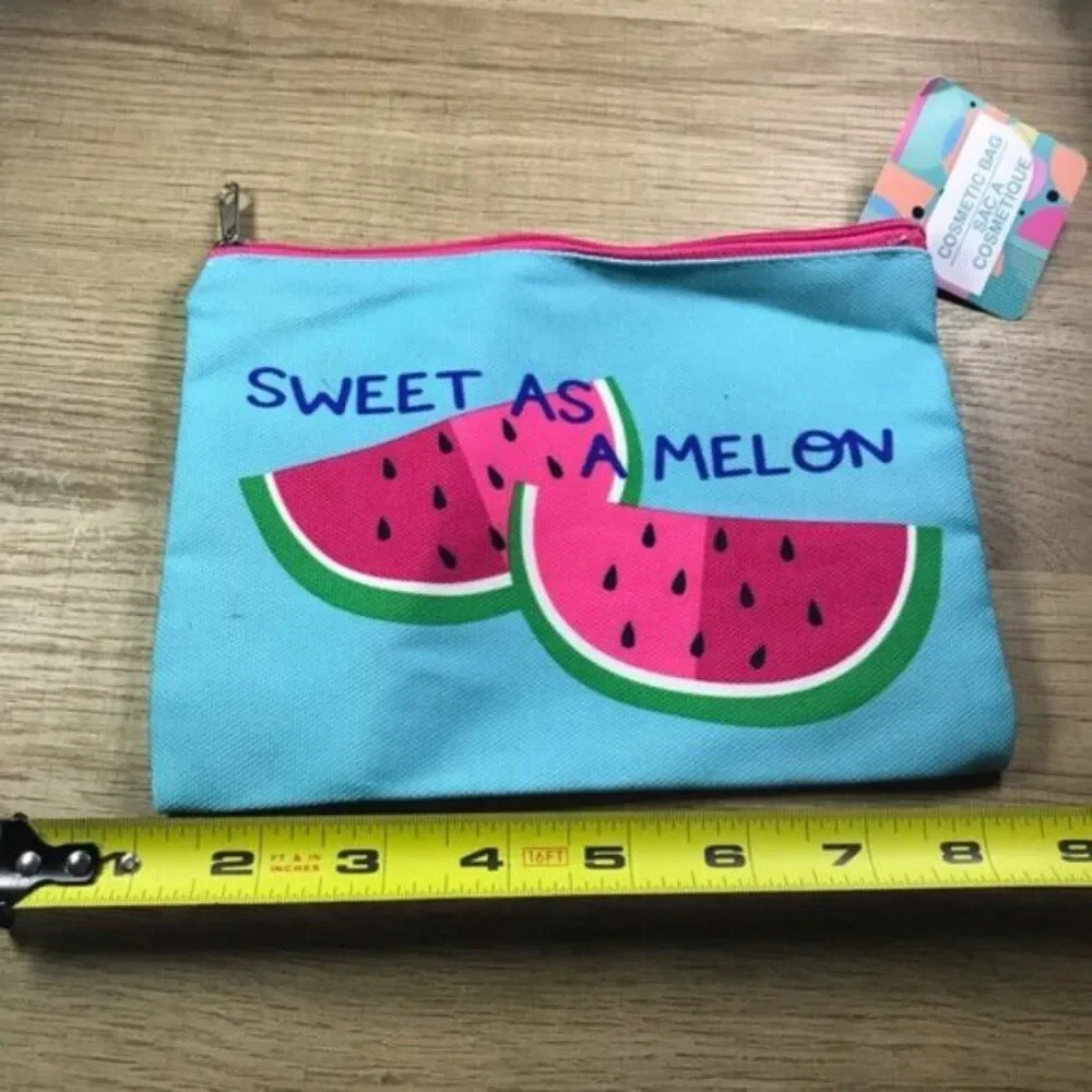 Watermelon Themed  Makeup Cosmetic Pouch Bag